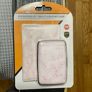 Miami Carry on RFID Blocking set- Wallet & Passport cover